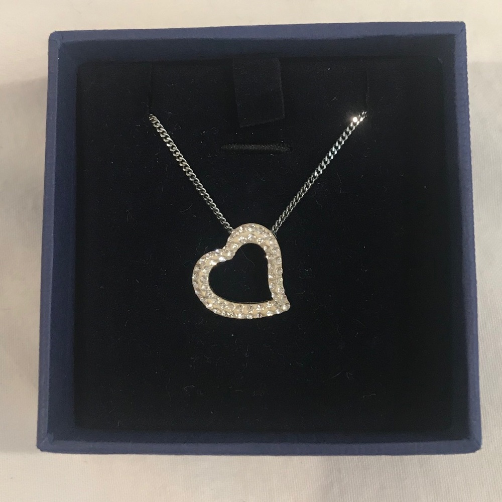 Swarovski Silver Diamond Necklace